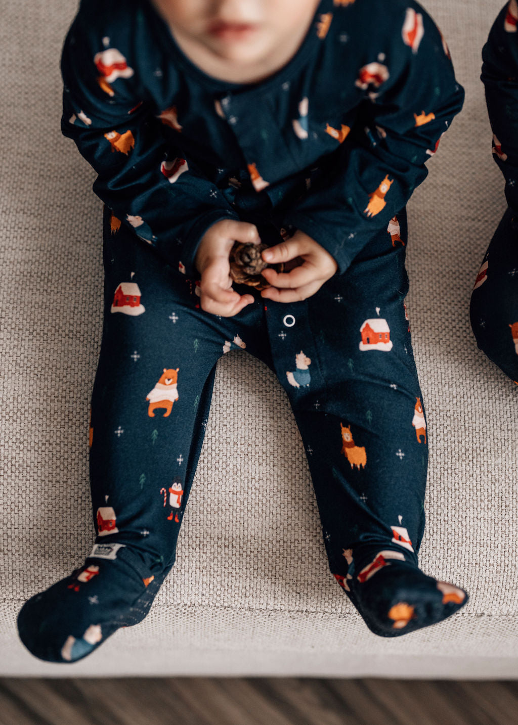 Cosy Winter Magnetic Sleepsuit