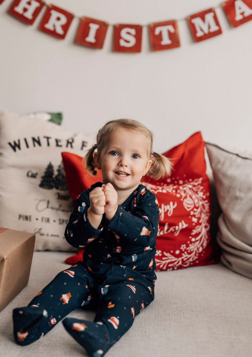 Cosy Winter Magnetic Sleepsuit