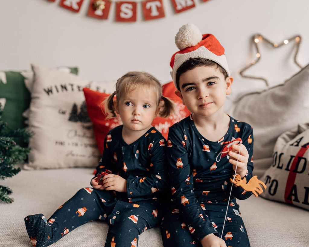 Cosy Winter Magnetic Sleepsuit