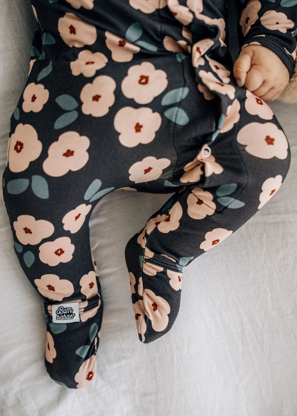 Poppy Field Magnetic Sleepsuit