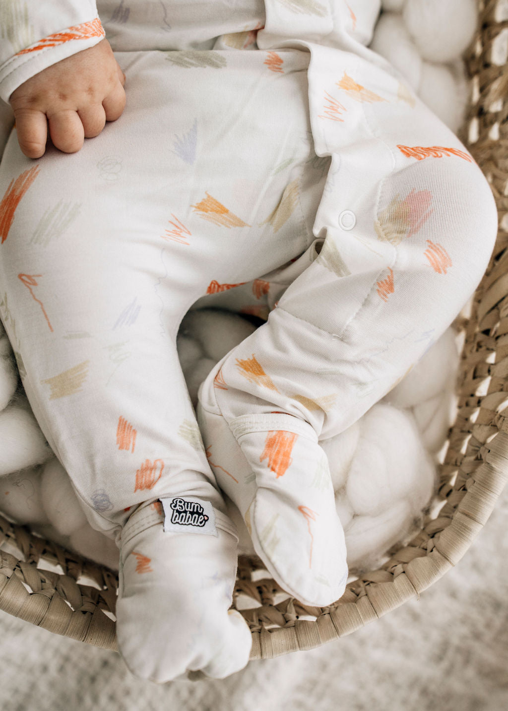 Scribble Wibble Magnetic Sleepsuit