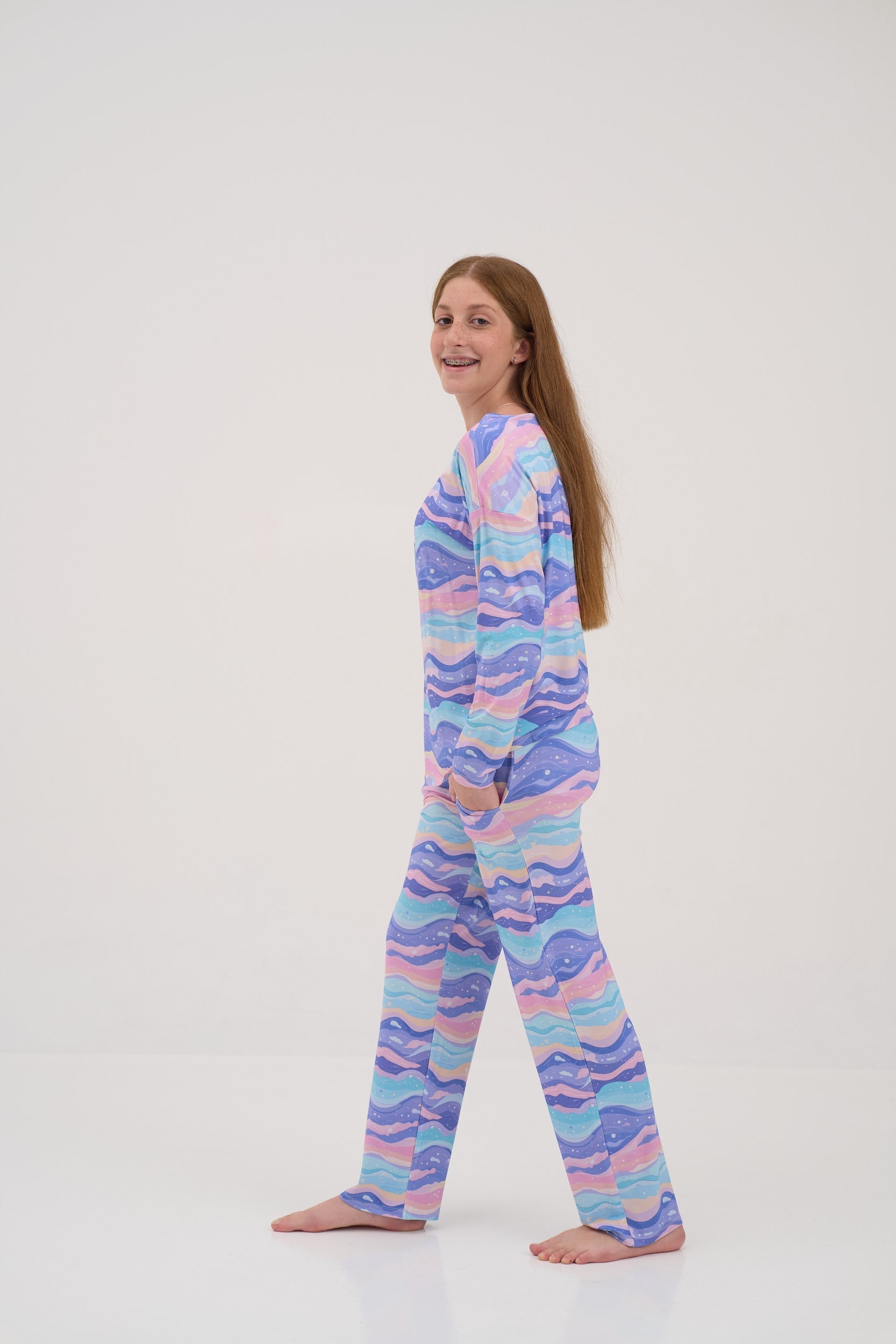 Lavender Dunes Women Lounge Pants