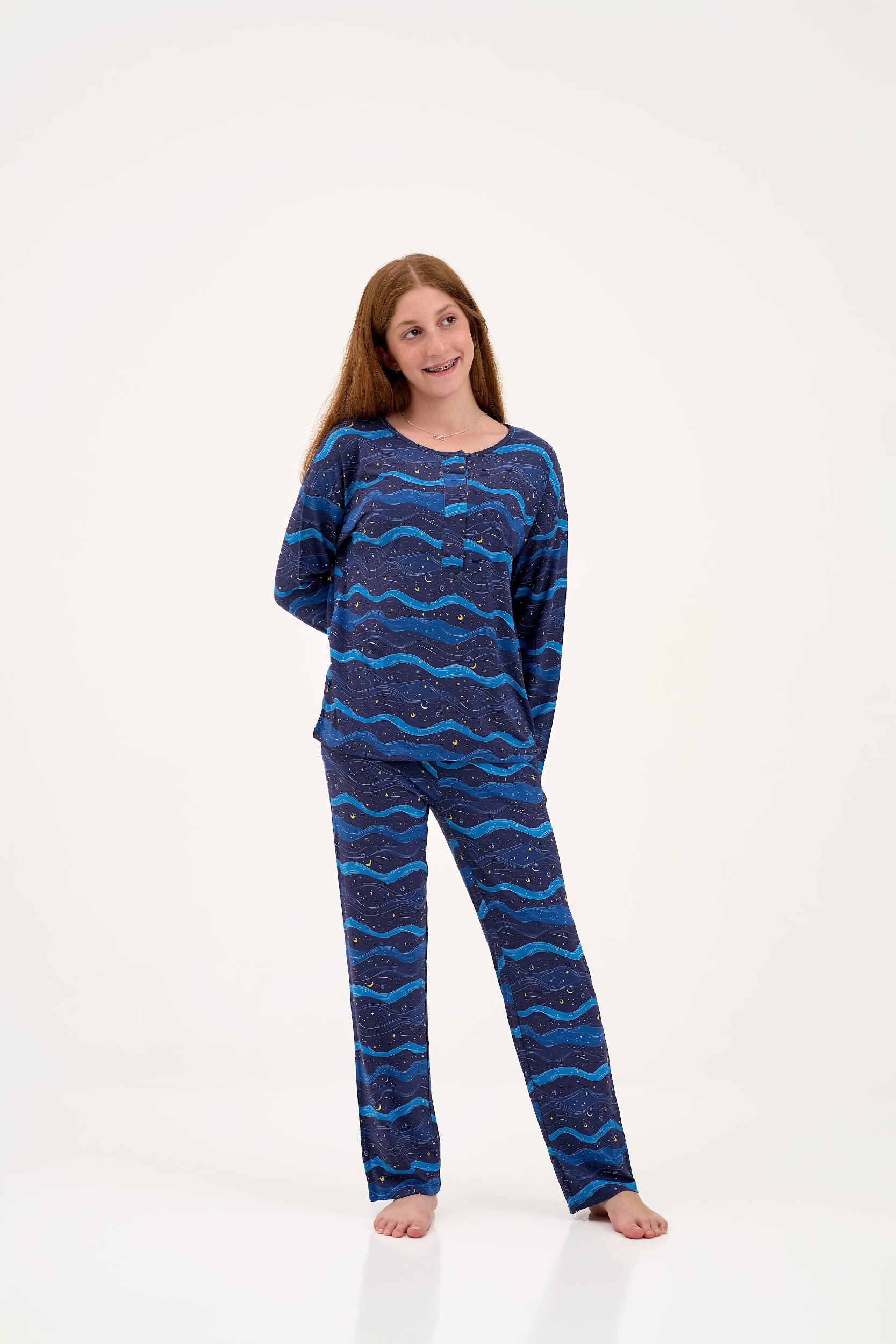 Midnight Waves Women Lounge Pants