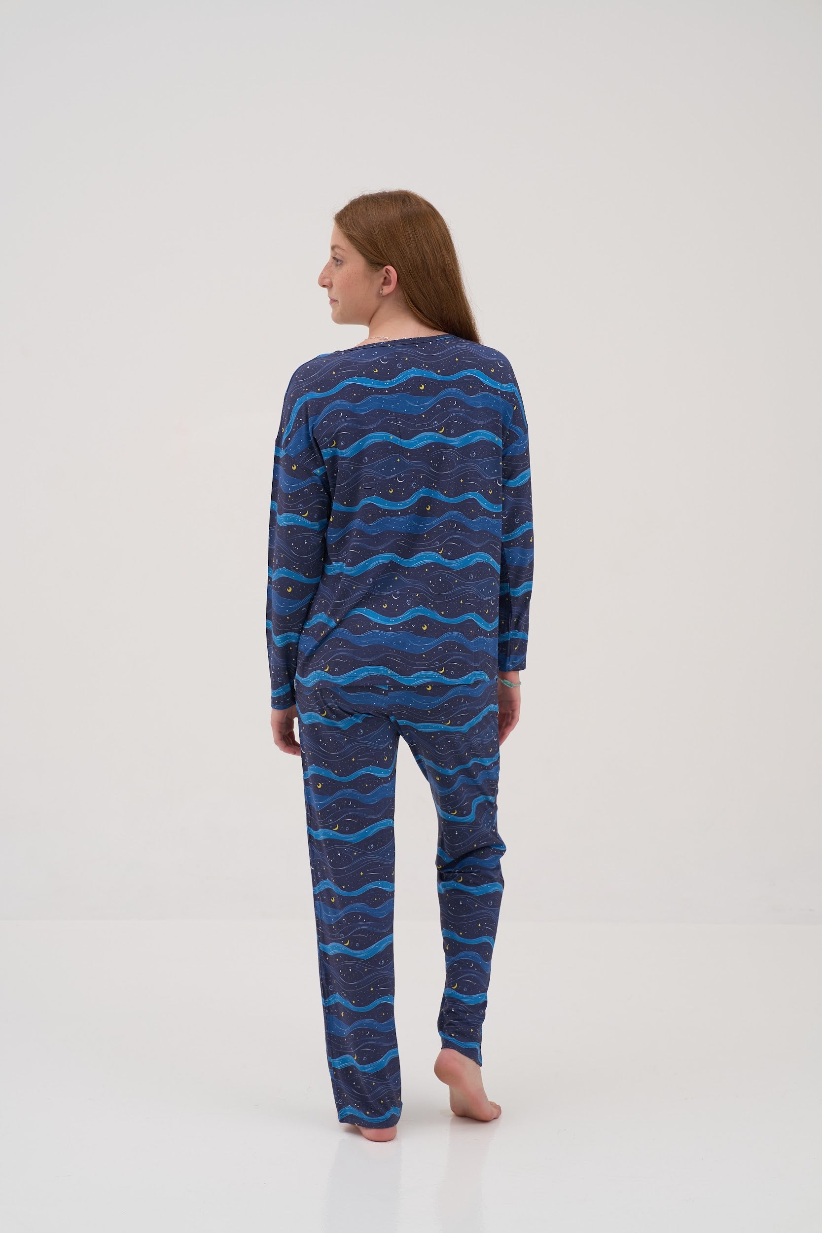 Midnight Waves Women Lounge Pants