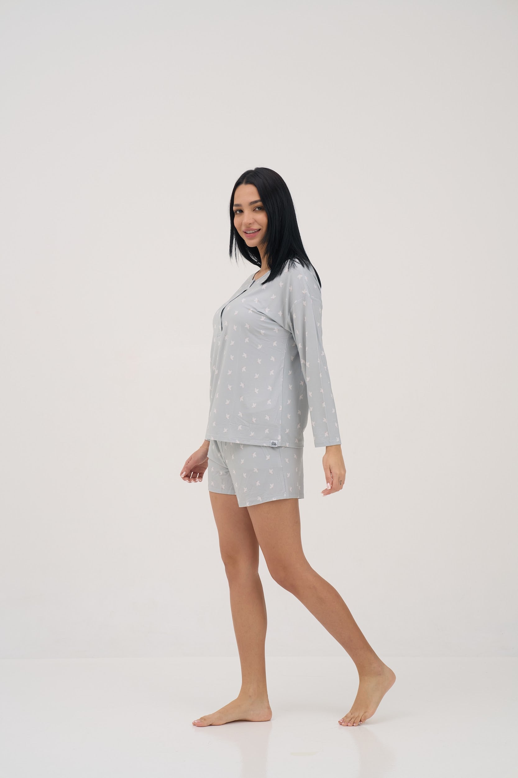 Olive Doves Hipster Women Shorts