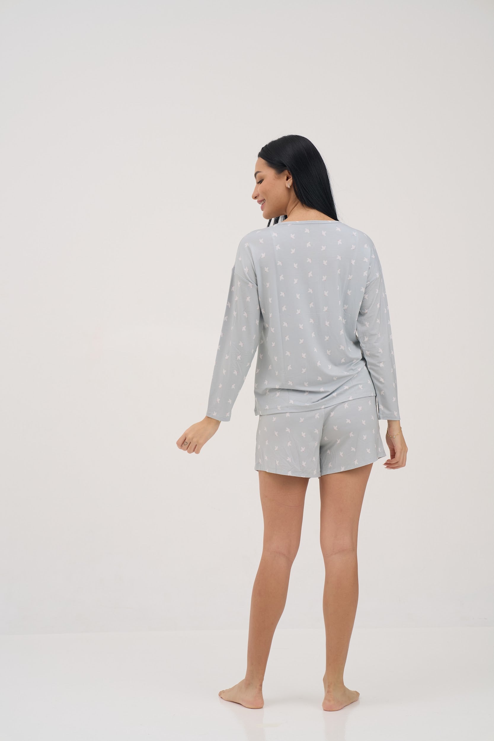 Olive Doves Hipster Women Shorts