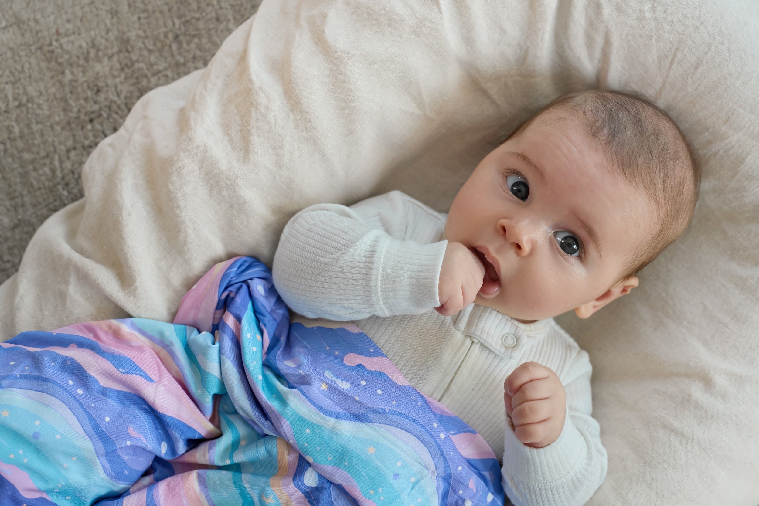 Lavender Dunes - Bamboo Swaddle