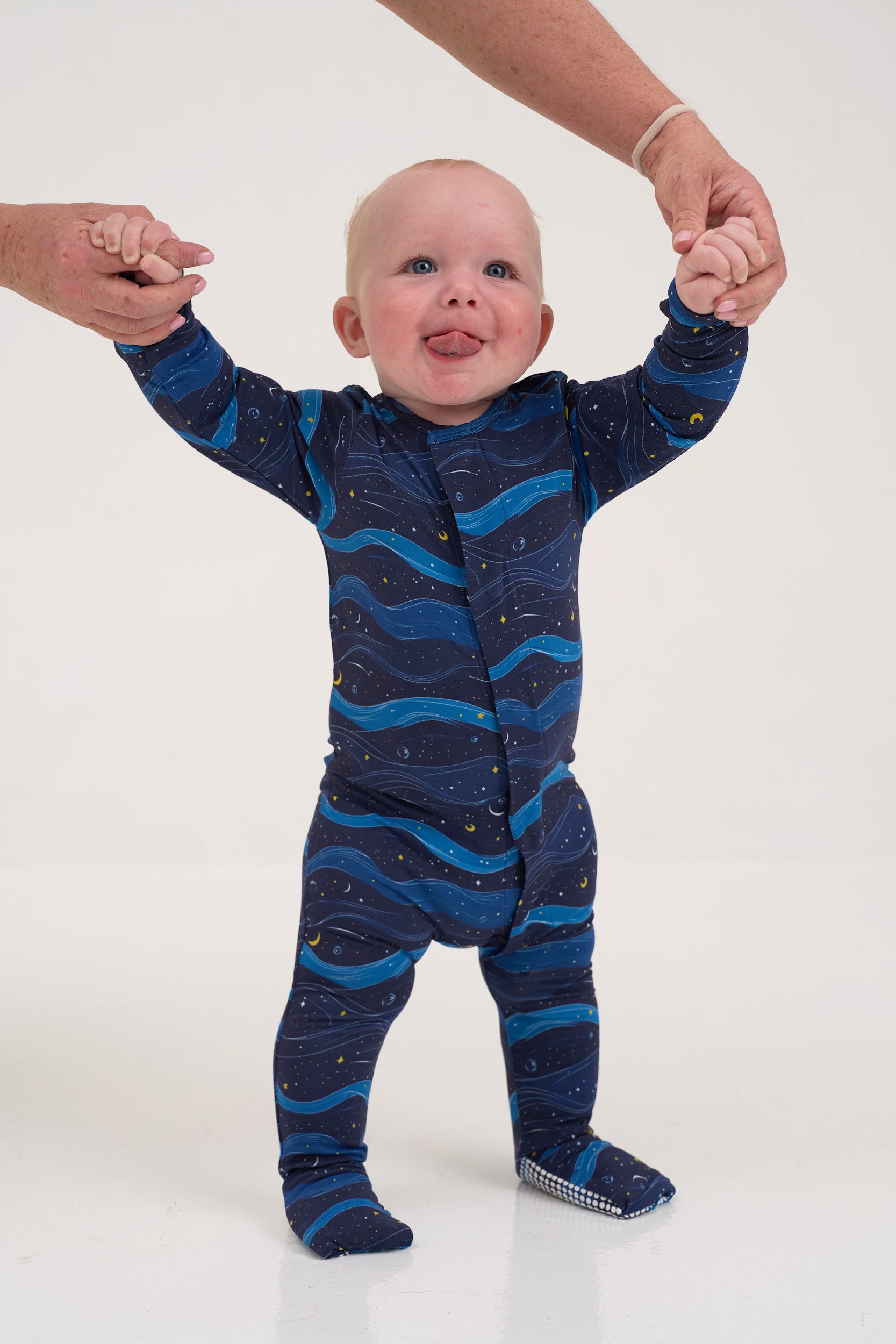 Midnight Waves Magnetic Sleepsuit