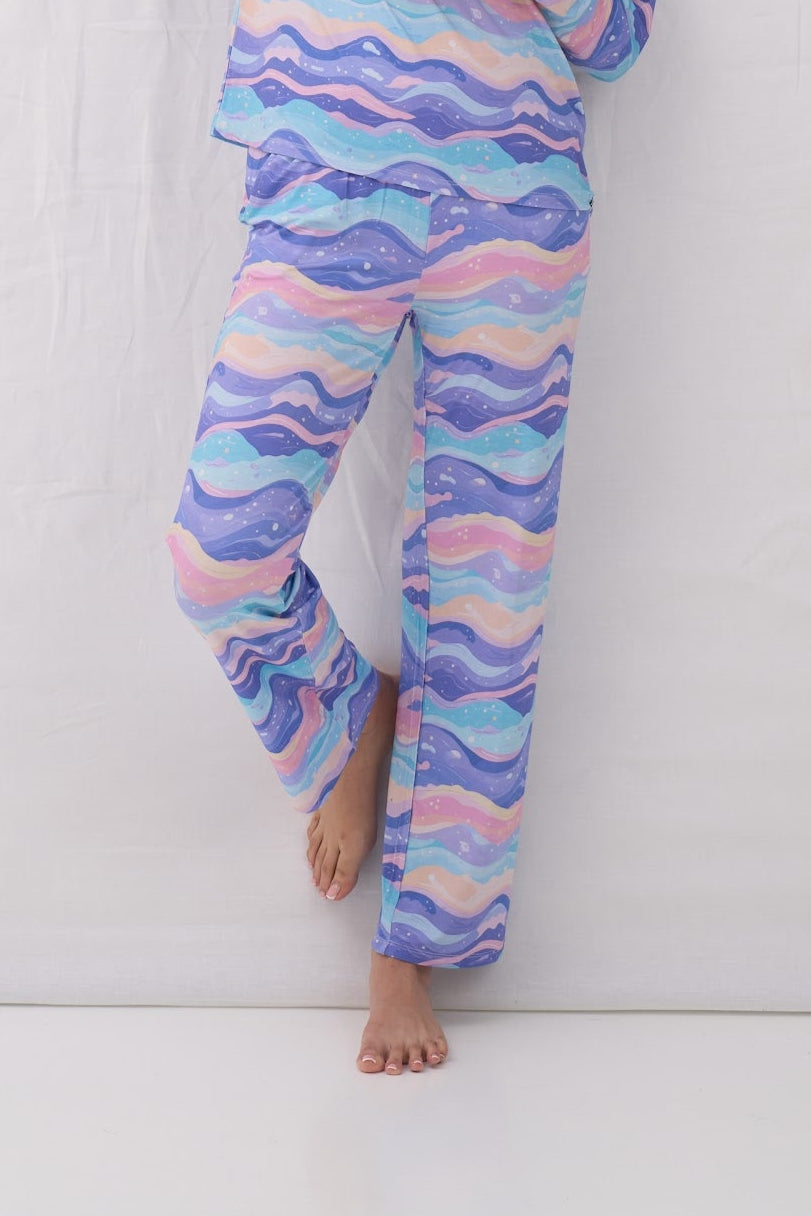 Lavender Dunes Women Lounge Pants