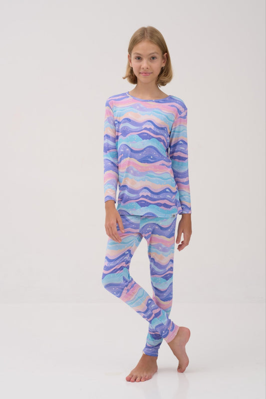 Lavender Dunes Kids Pyjama Set