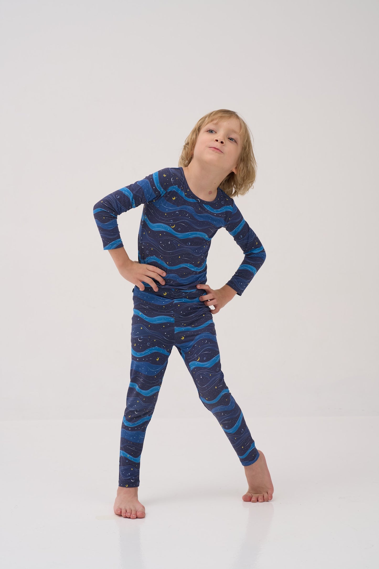 Midnight Waves Kids Pyjama Set