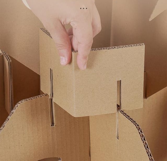 Build-Yourself Cardboard Toy Dragon